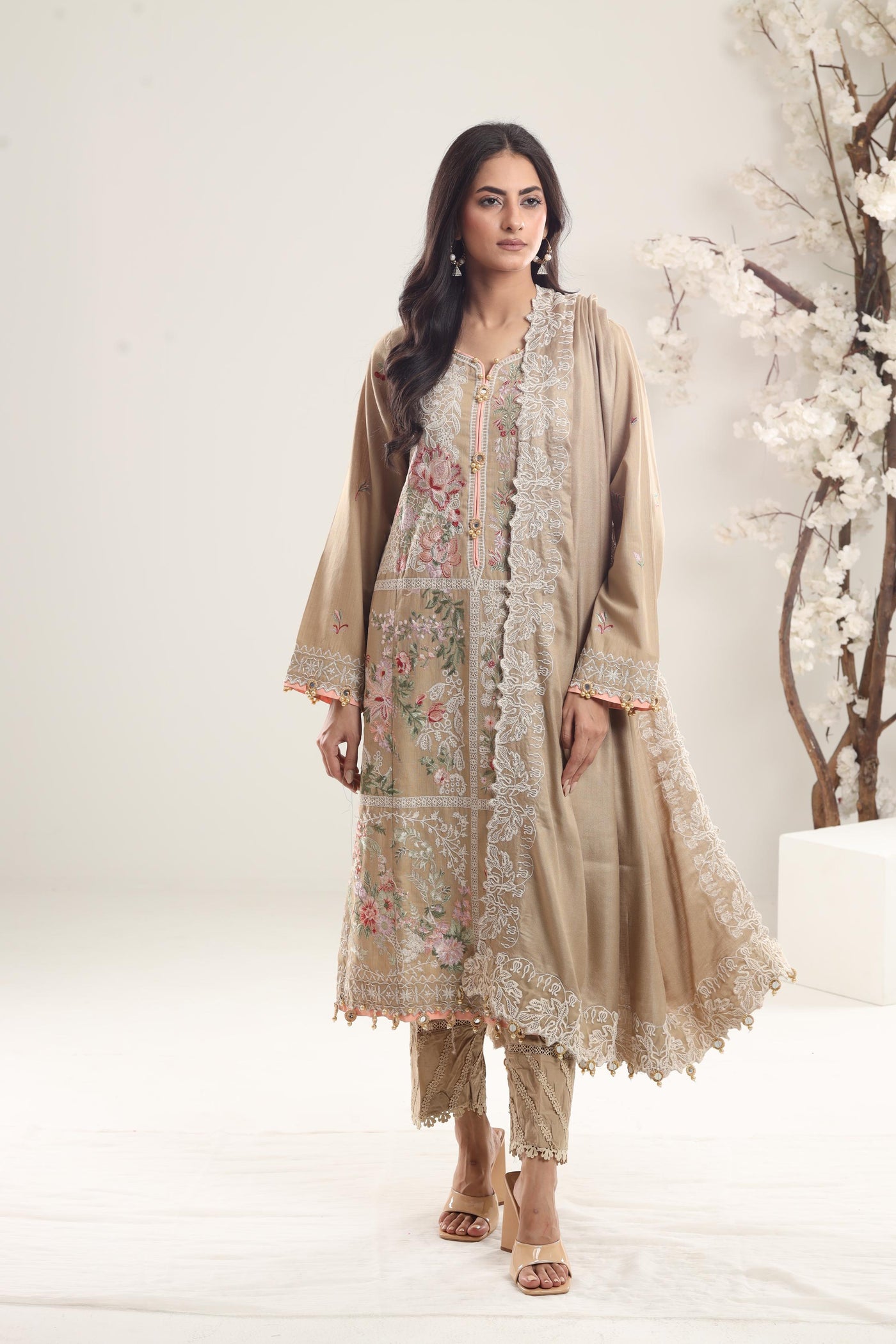 Design 3A - Sana Safinaz Muzlin Winter Stitched