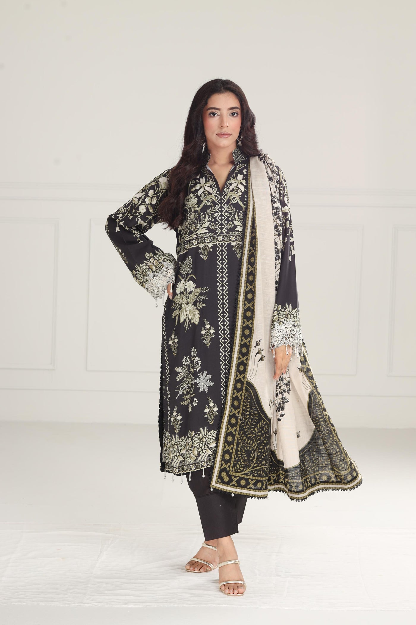 Design 20B - Sana Safinaz Muzlin Winter Stitched