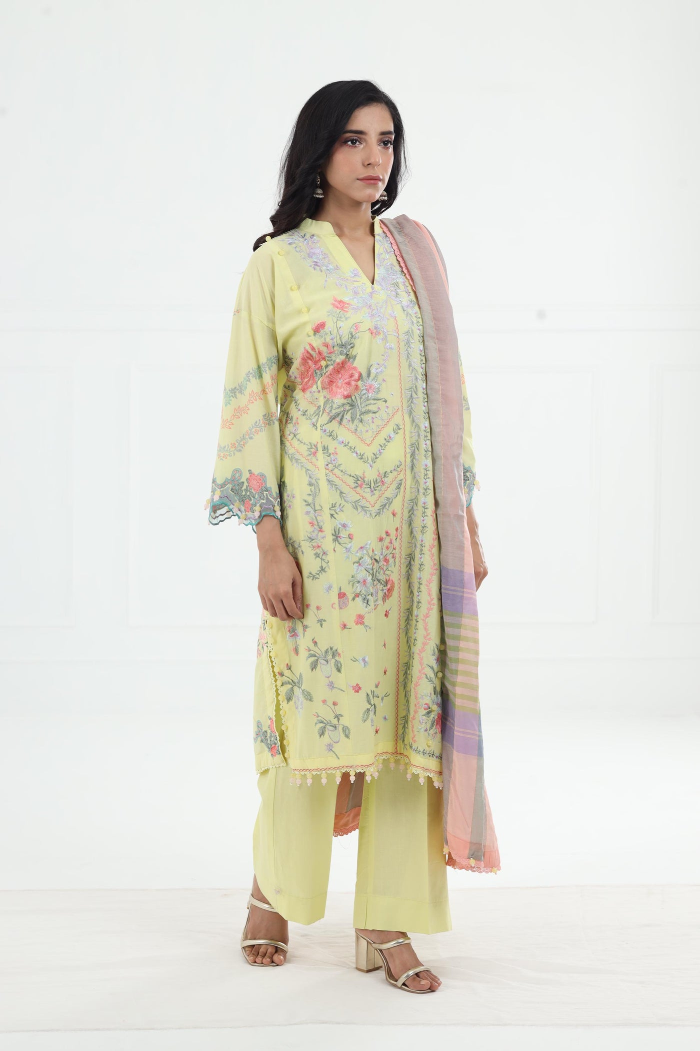 Design 1B - Sana Safinaz Muzlin Volume 1 '25 Stitched