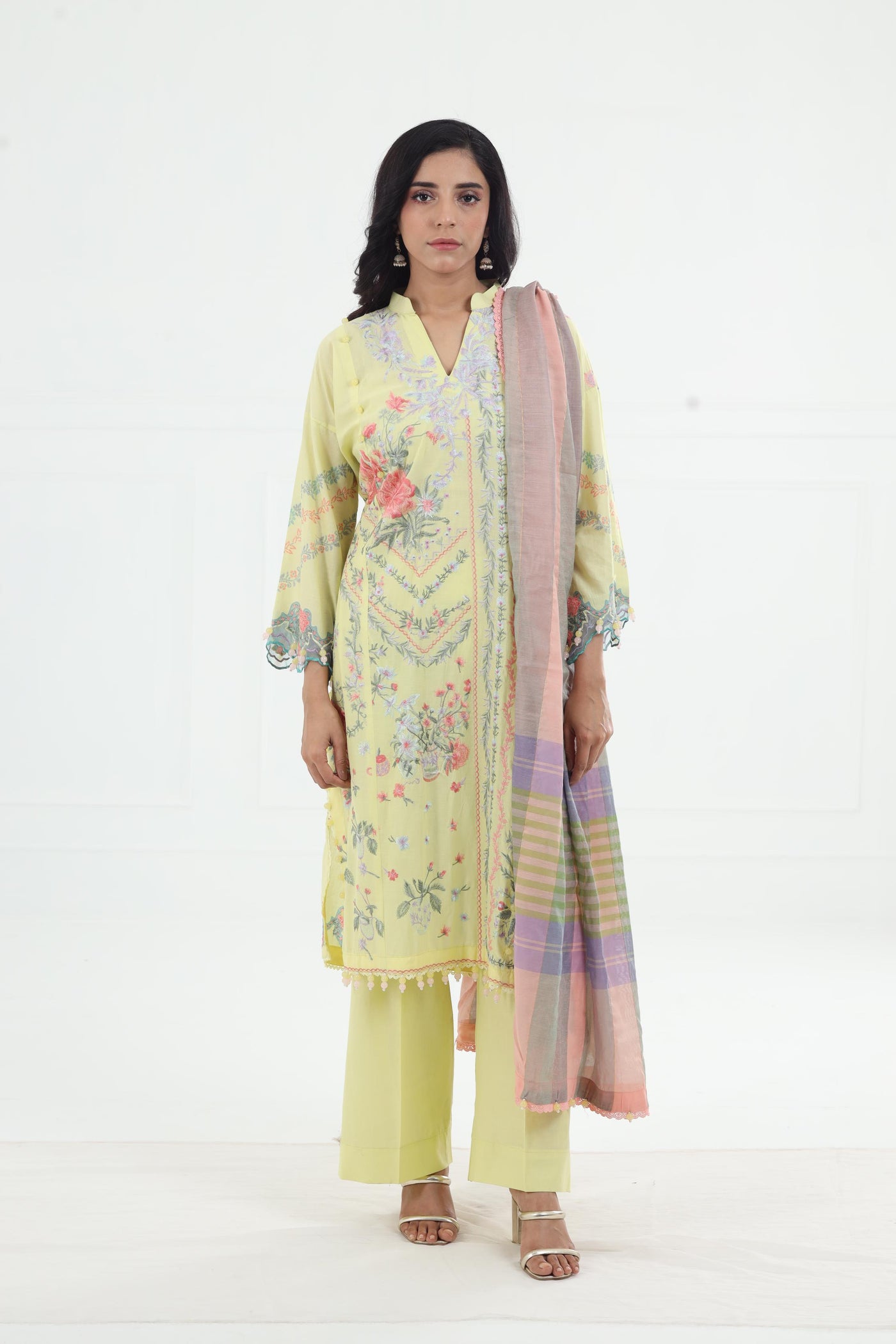 Design 1B - Sana Safinaz Muzlin Volume 1 '25 Stitched