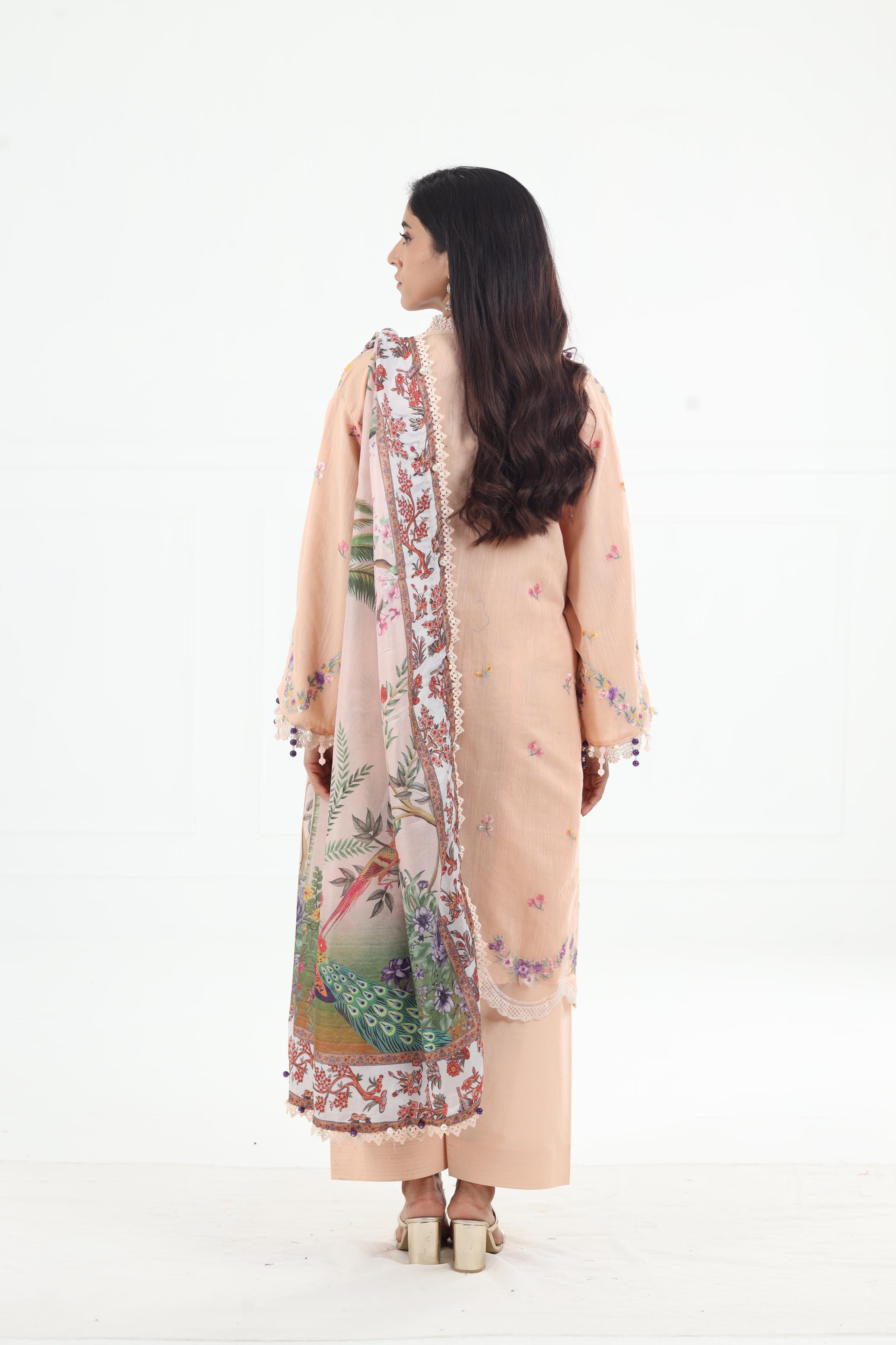 Design 2A - Sana Safinaz Muzlin Volume 1 '25 Stitched – Janan