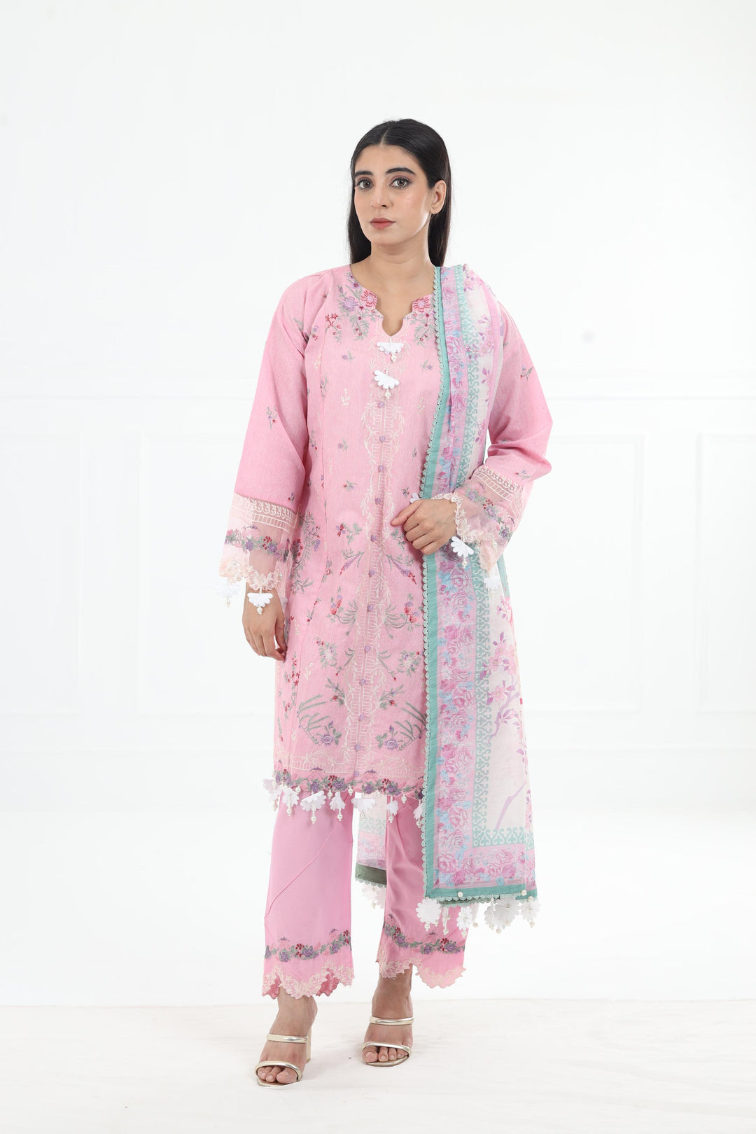 Design 11A - Sana Safinaz Muzlin Volume 1 '25 Stitched