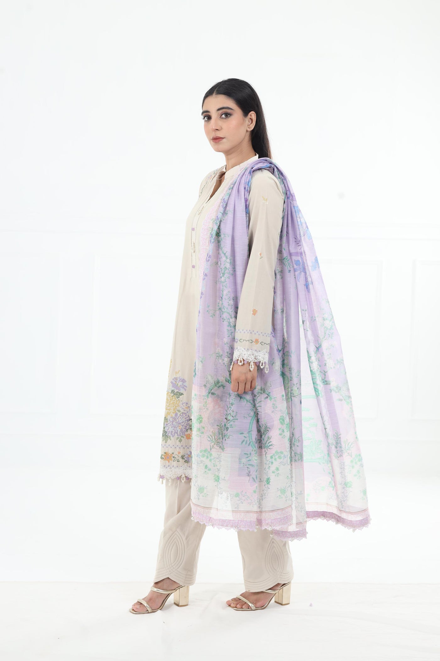 Design 12A - Sana Safinaz Muzlin Volume 1 '25 Stitched