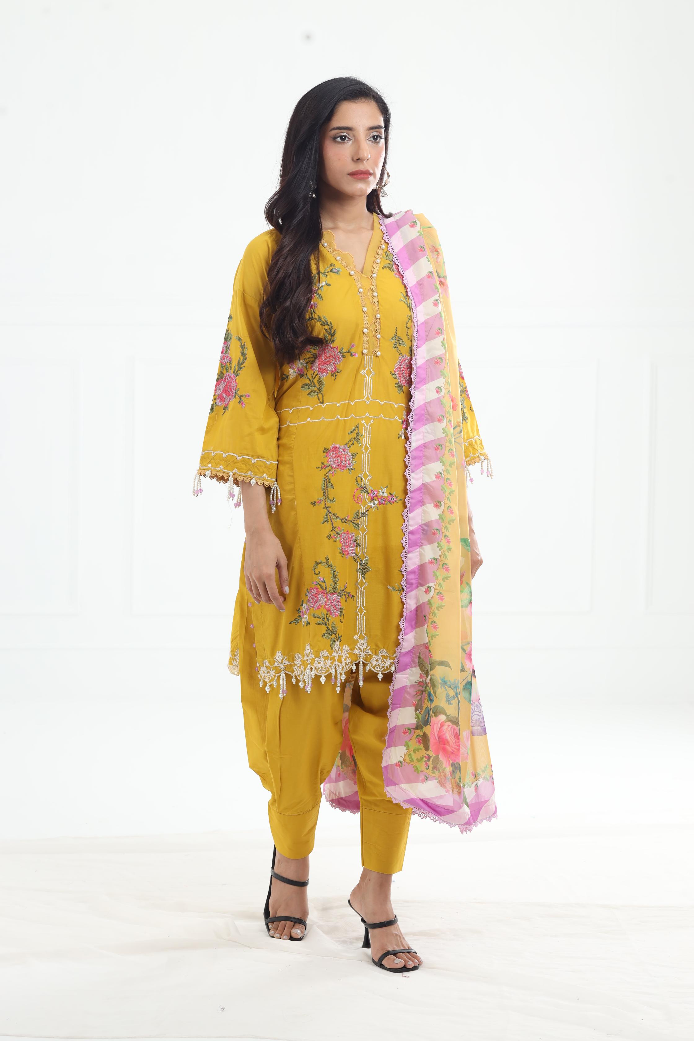Design 13B - Sana Safinaz Muzlin Volume 1 '25 Stitched – Janan