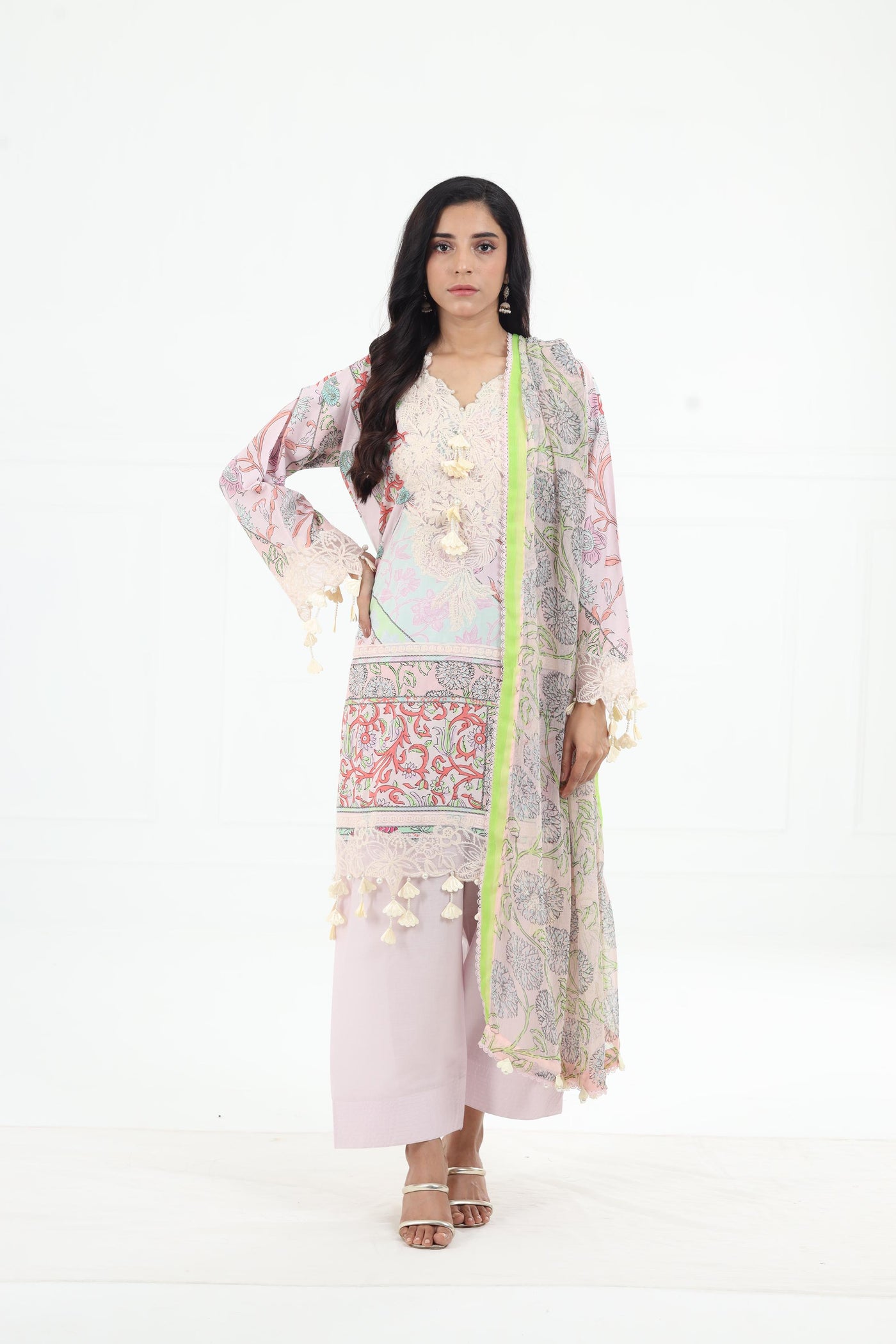 Design 27A - Sana Safinaz Muzlin Volume 1 '25 Stitched