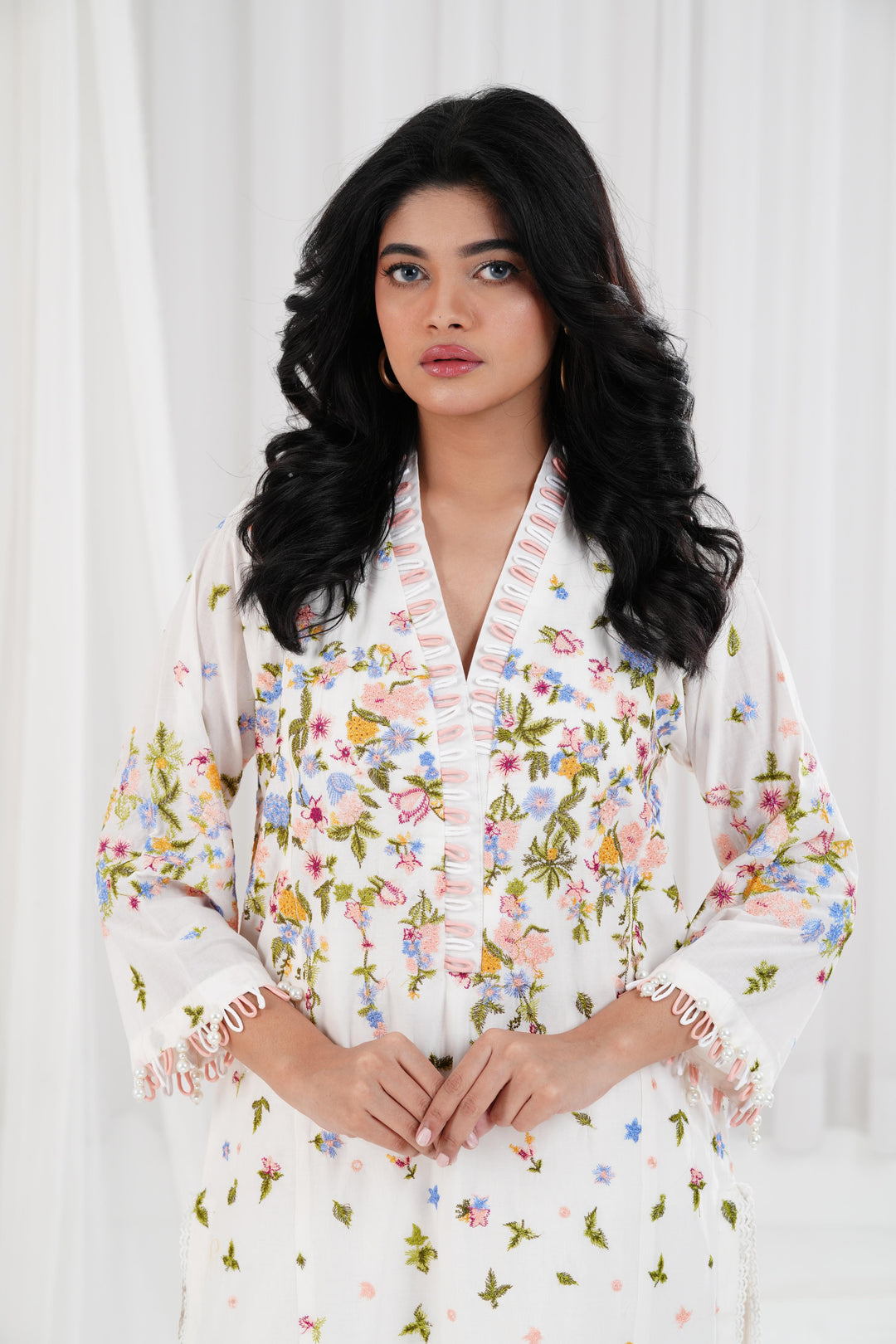 Lawn Off White  Stitched Suit - Sana Safinaz Muzlin 25'