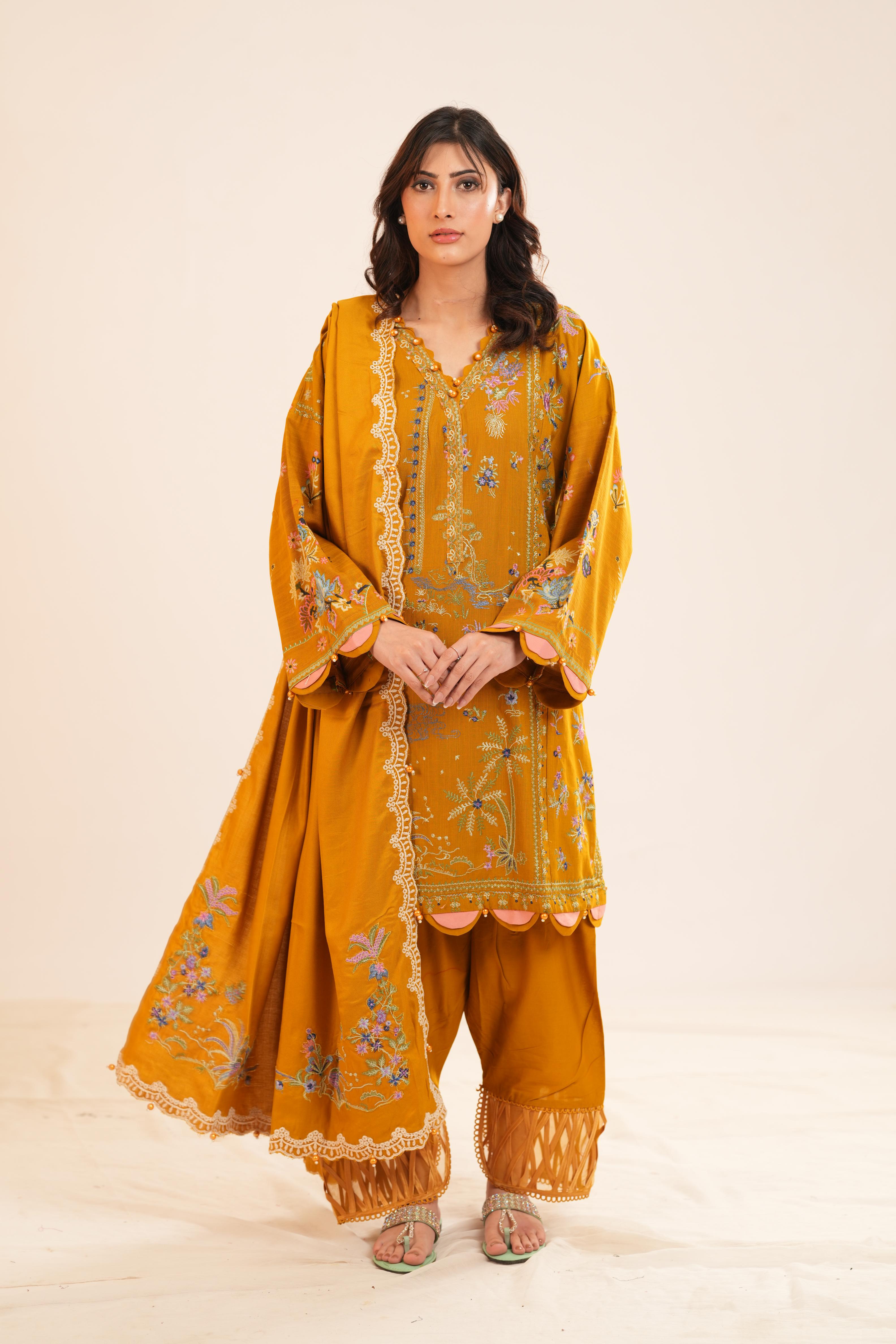 Design 7B - Sana Safinaz Muzlin Stitched – Janan