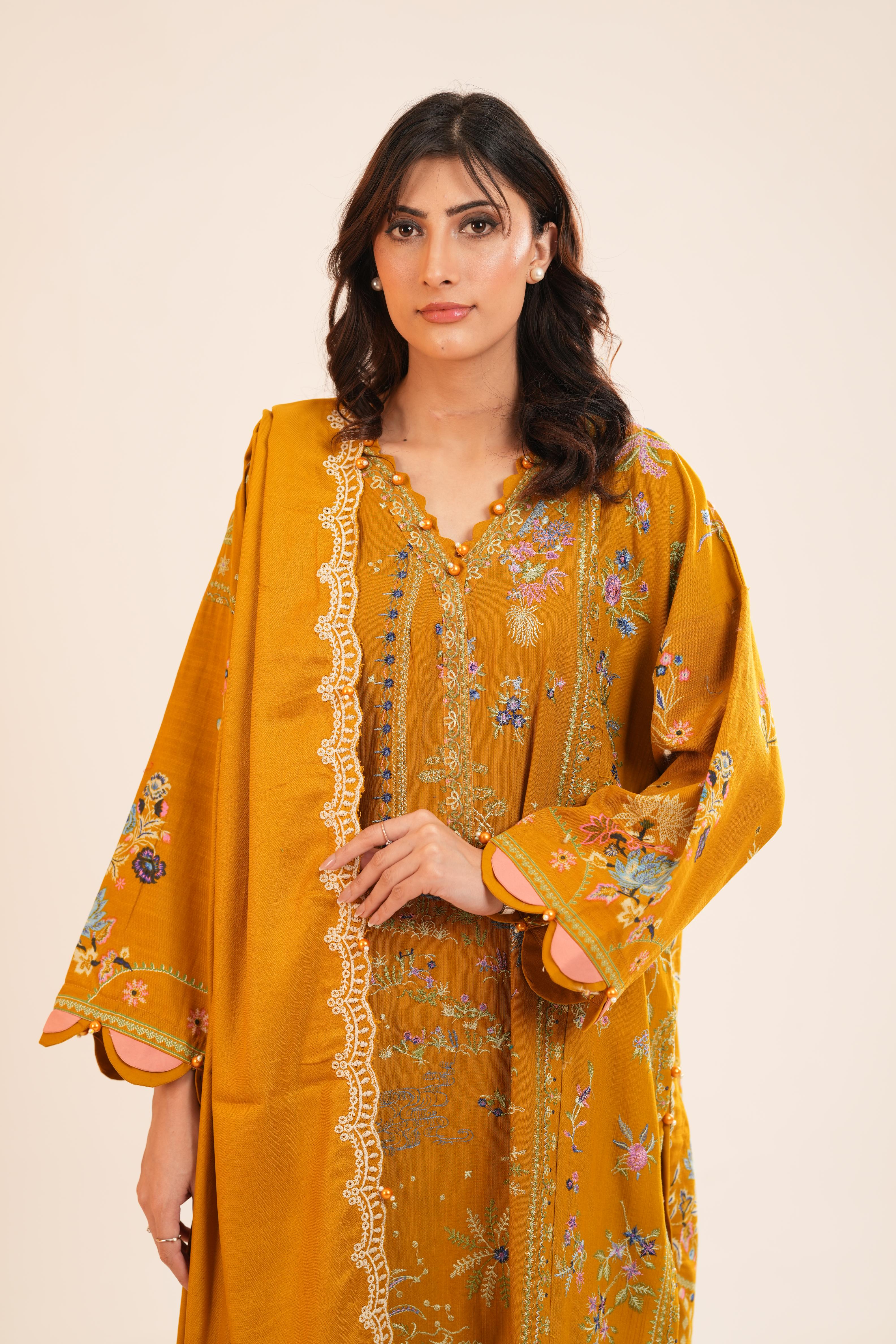 Design 7B - Sana Safinaz Muzlin Stitched – Janan