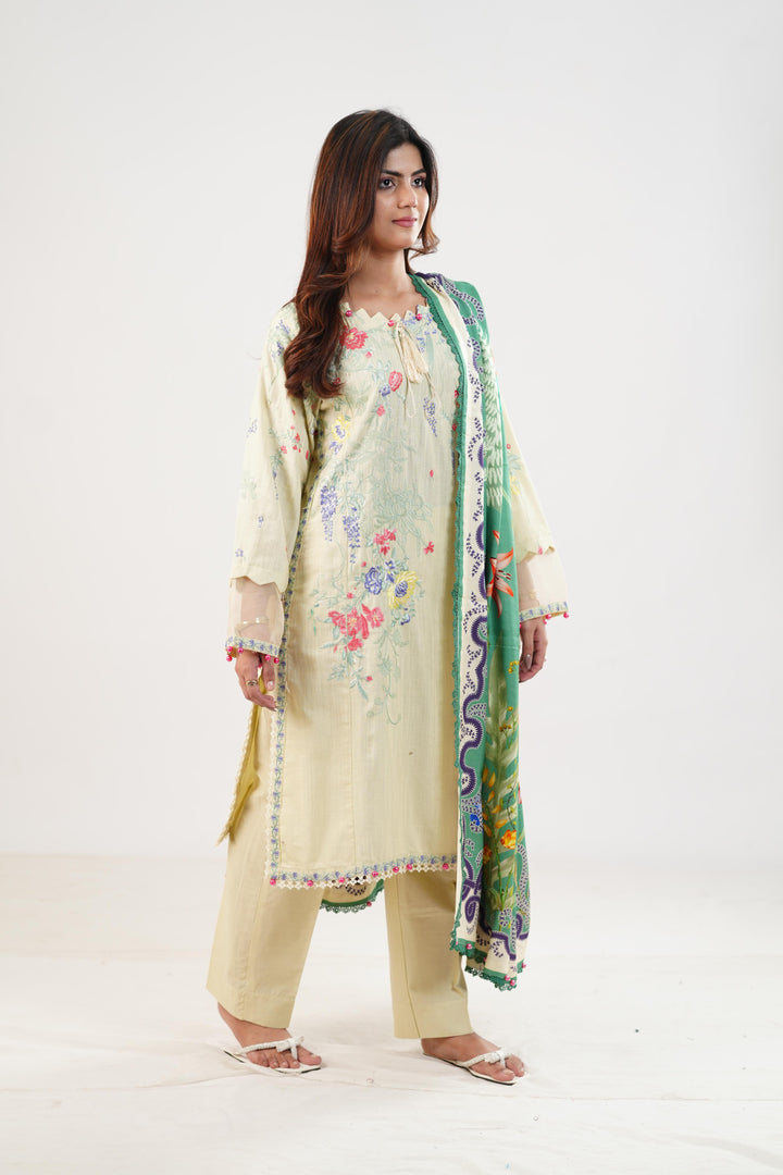 Design 9A - Sana Safinaz Muzlin Stitched