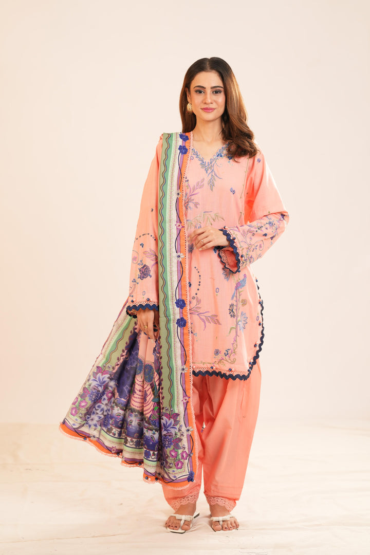 Design 6B - Sana Safinaz Muzlin Stitched