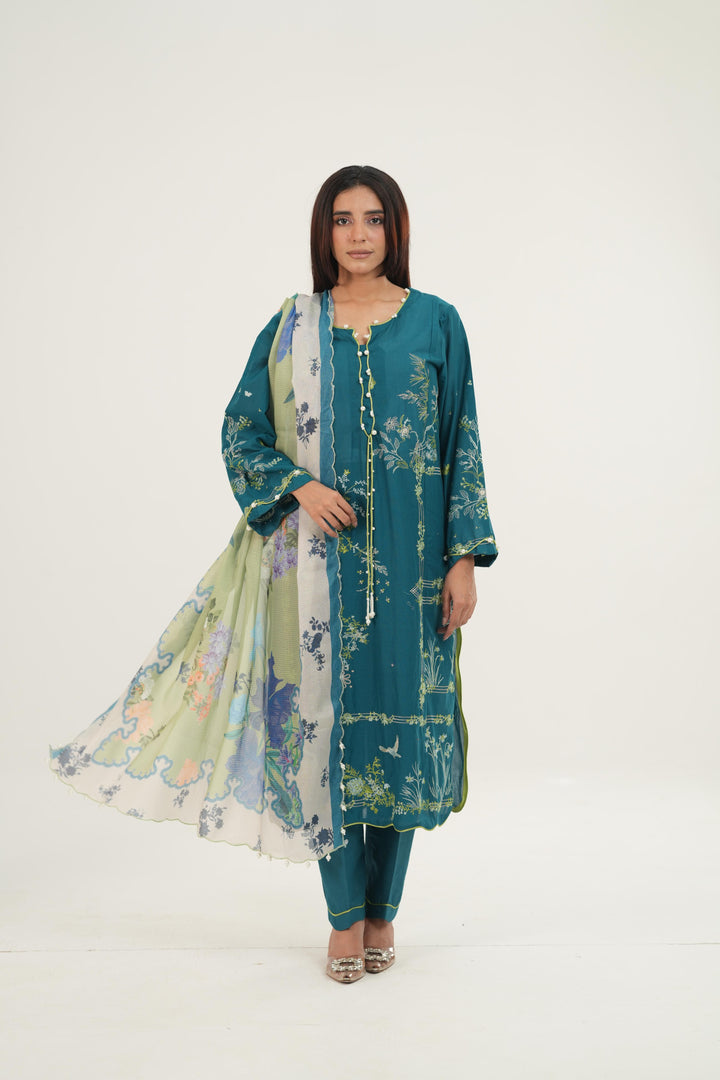 Design 2A - Sana Safinaz Muzlin Stitched
