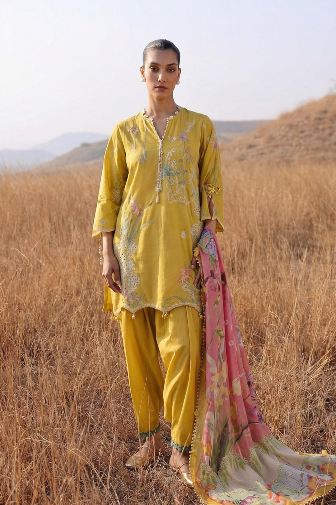 Design 3B - Sana Safinaz Muzlin Stitched