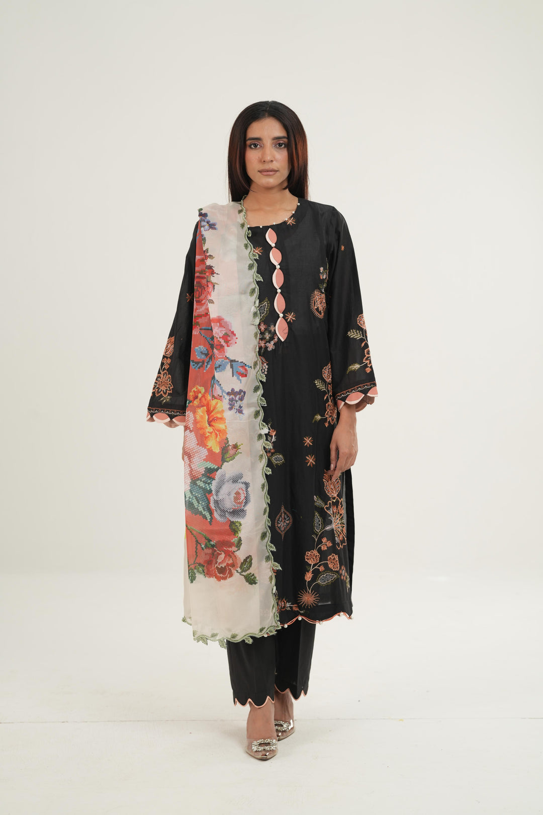 Design 6A - Sana Safinaz Muzlin Stitched