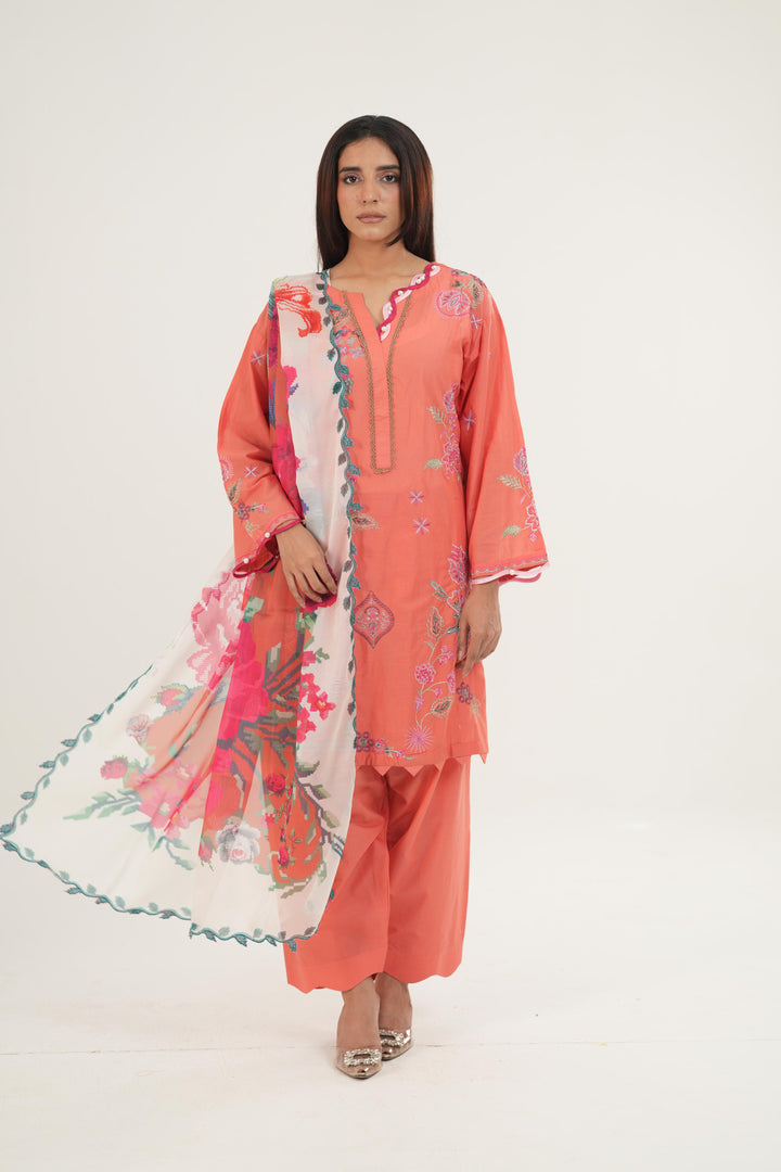 Design 6B - Sana Safinaz Muzlin Stitched