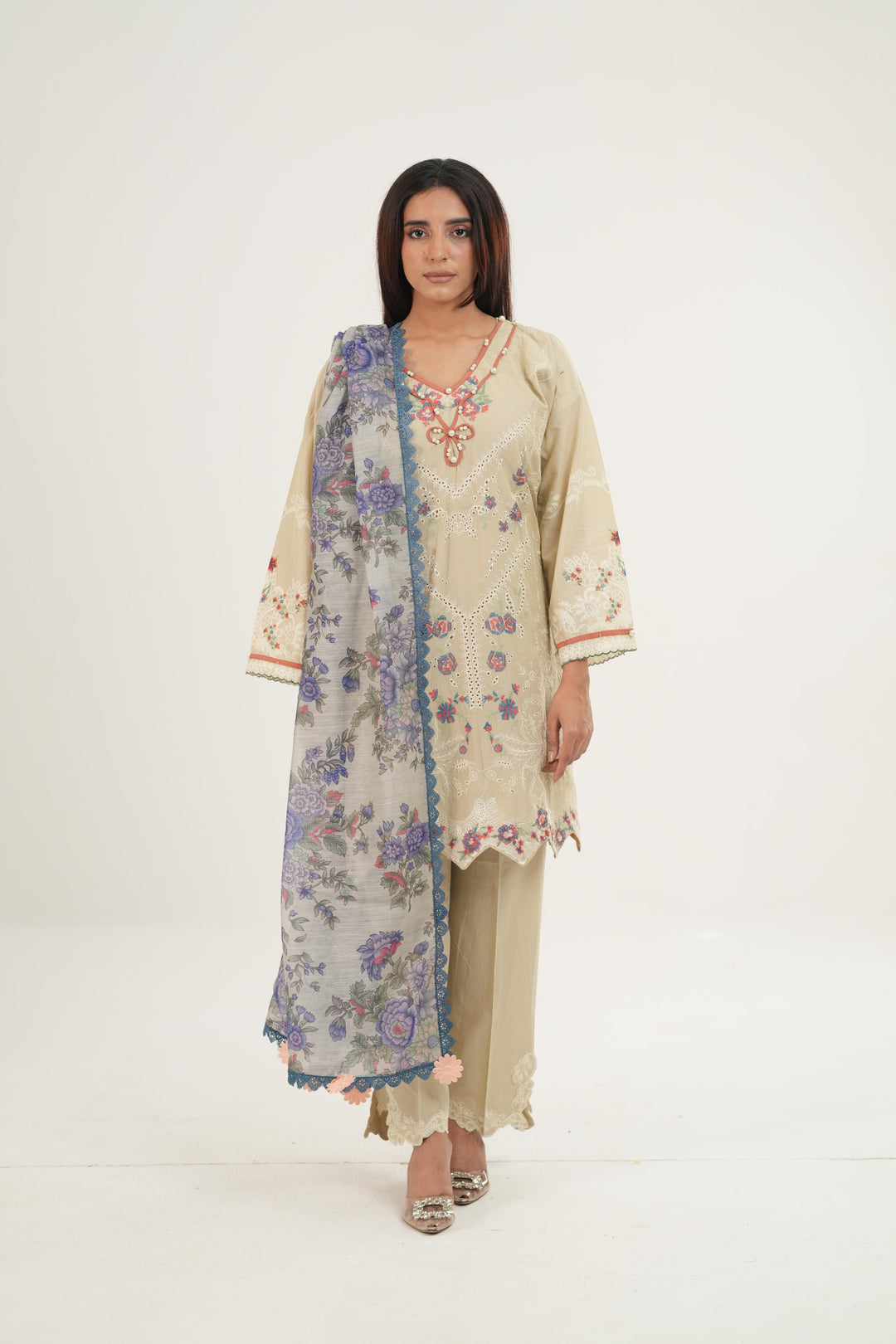 Design 7A - Sana Safinaz Muzlin Stitched