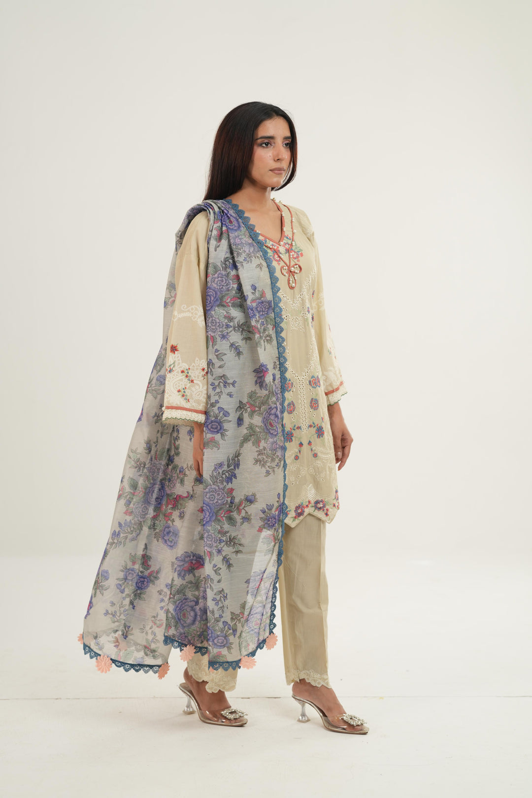 Design 7A - Sana Safinaz Muzlin Stitched
