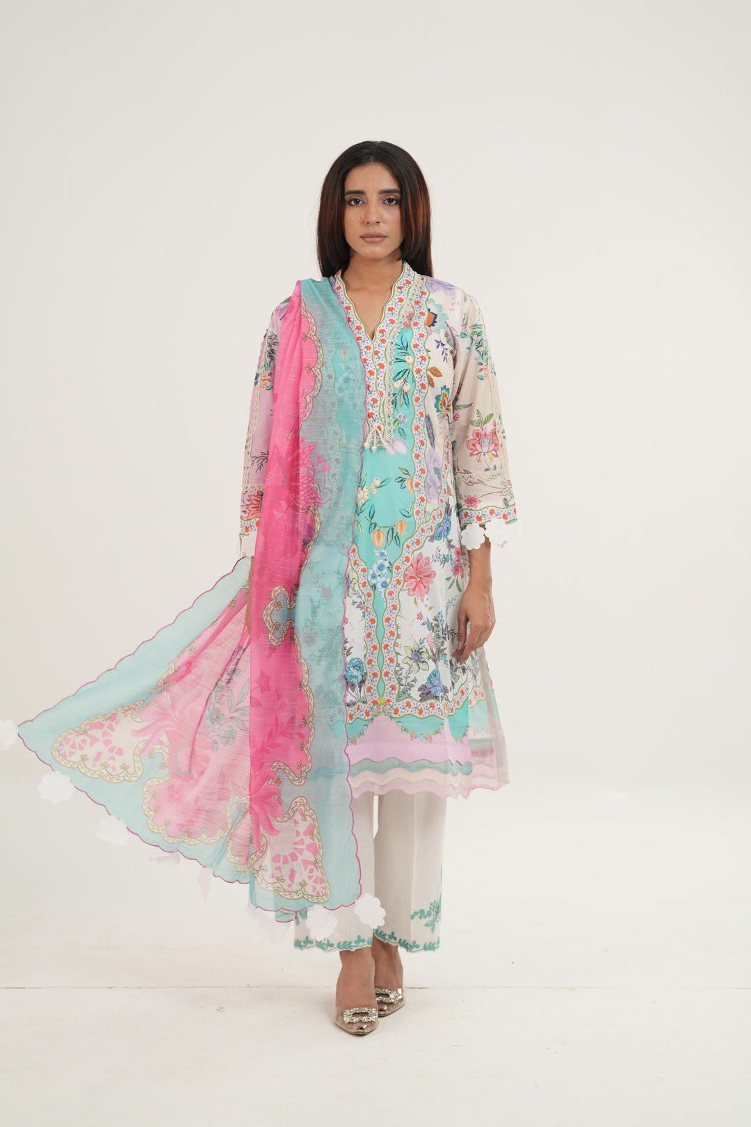 Design 13A - Sana Safinaz Muzlin Stitched