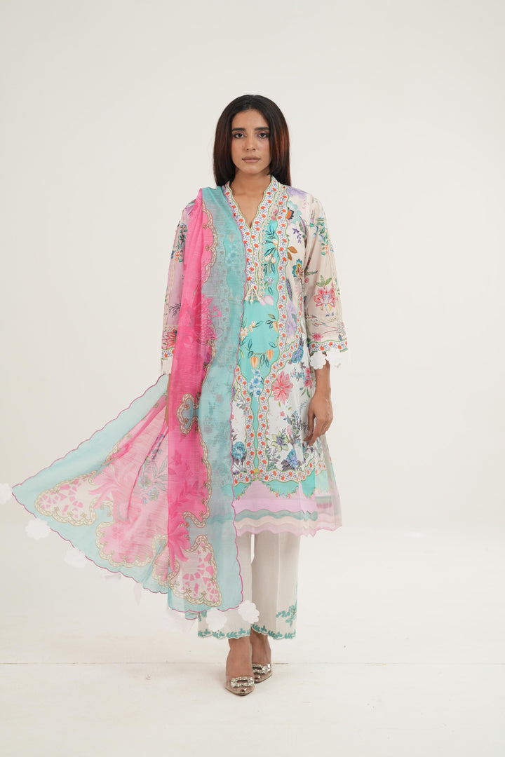Design 13A - Sana Safinaz Muzlin Stitched