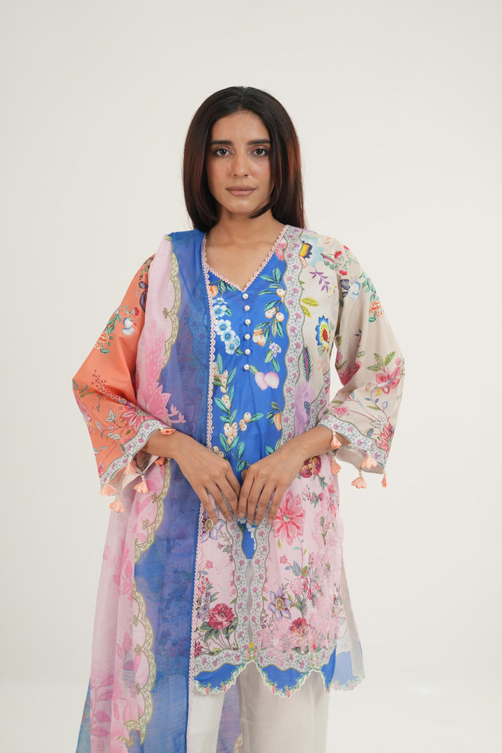 Design 13B - Sana Safinaz Muzlin Stitched