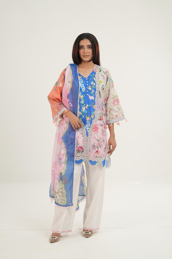 Design 13B - Sana Safinaz Muzlin Stitched