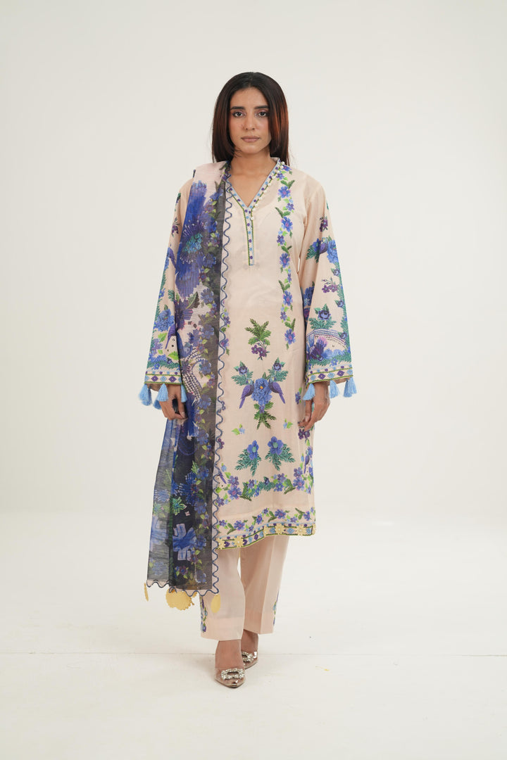 Design 16A - Sana Safinaz Muzlin Stitched