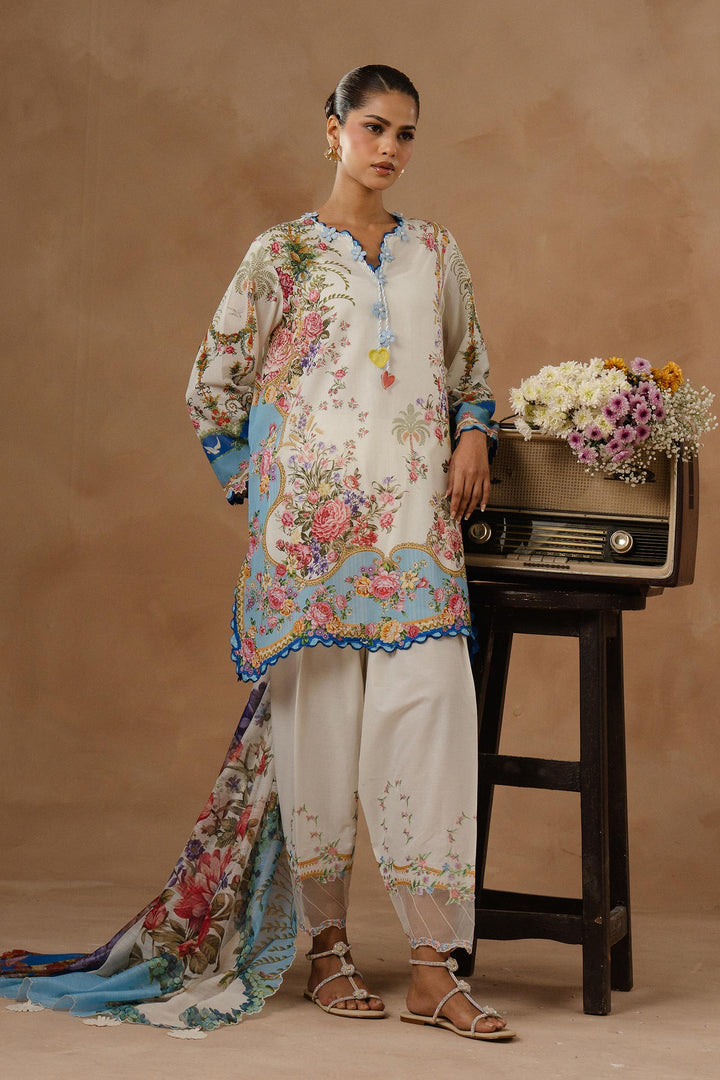 Design 17A - Sana Safinaz Muzlin Stitched