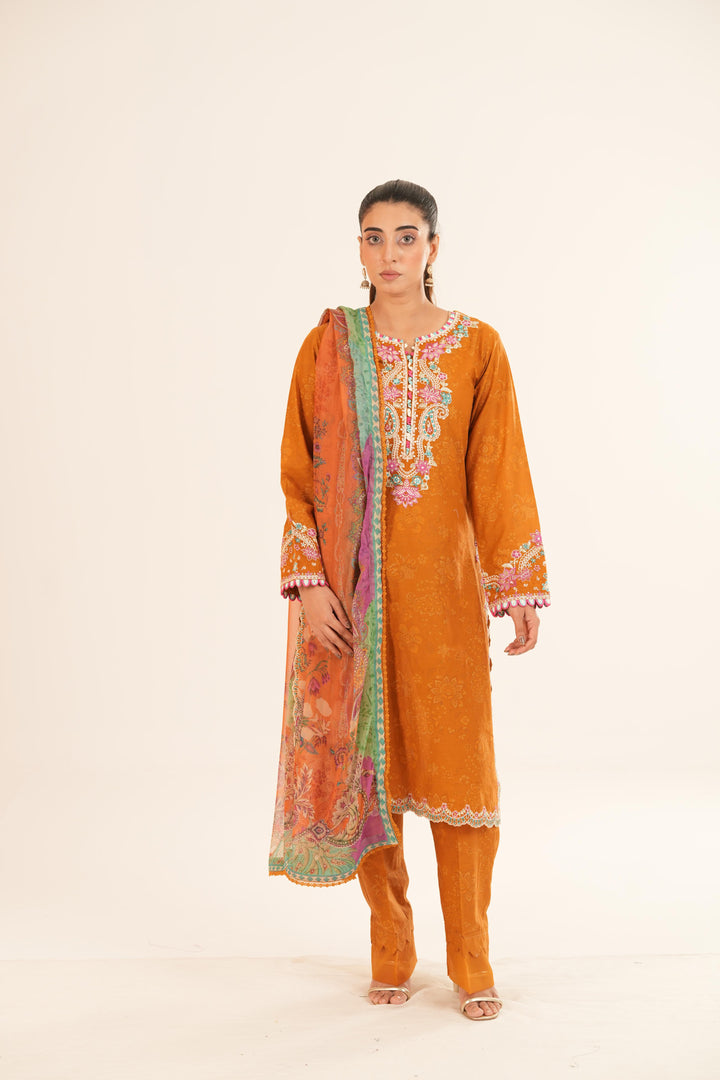 Malisa - Farasha Printed Essentials Stitched