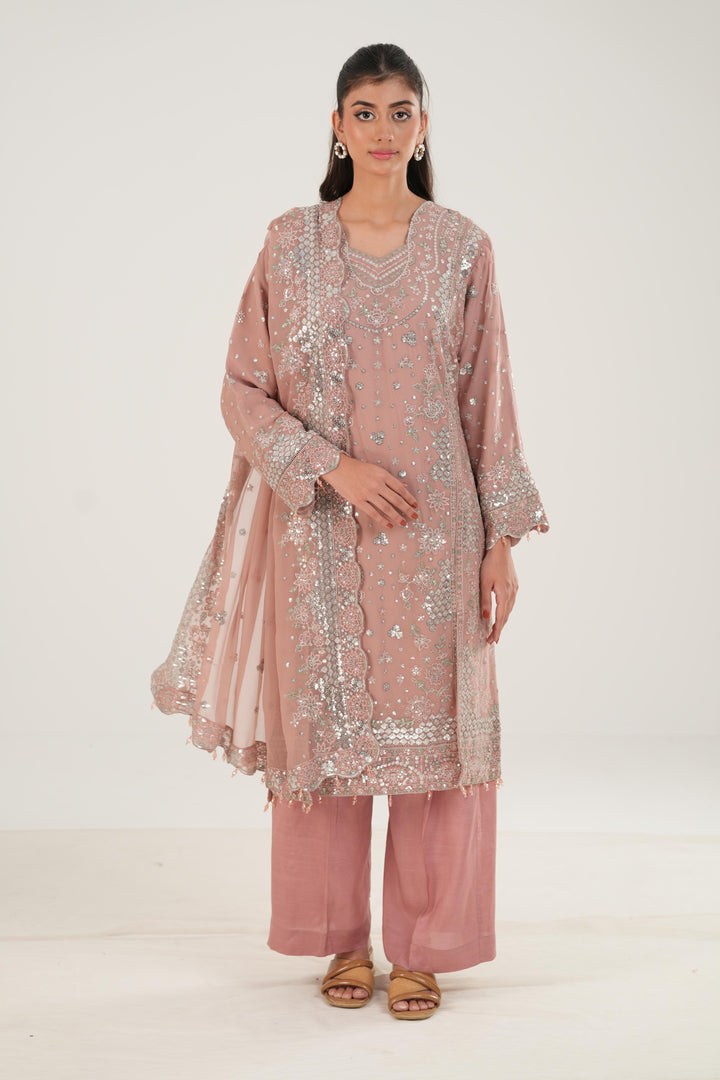 Mauve Light - Farasha Essence Formals Stitched