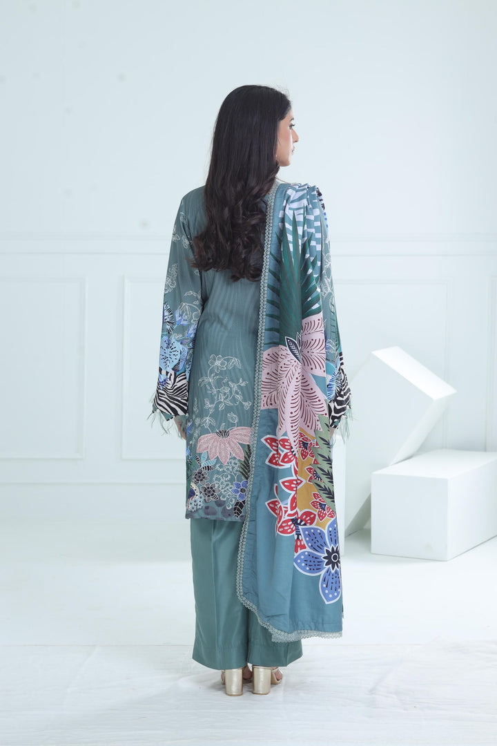 Design 12B - Maria B M Basic Winter Stitched