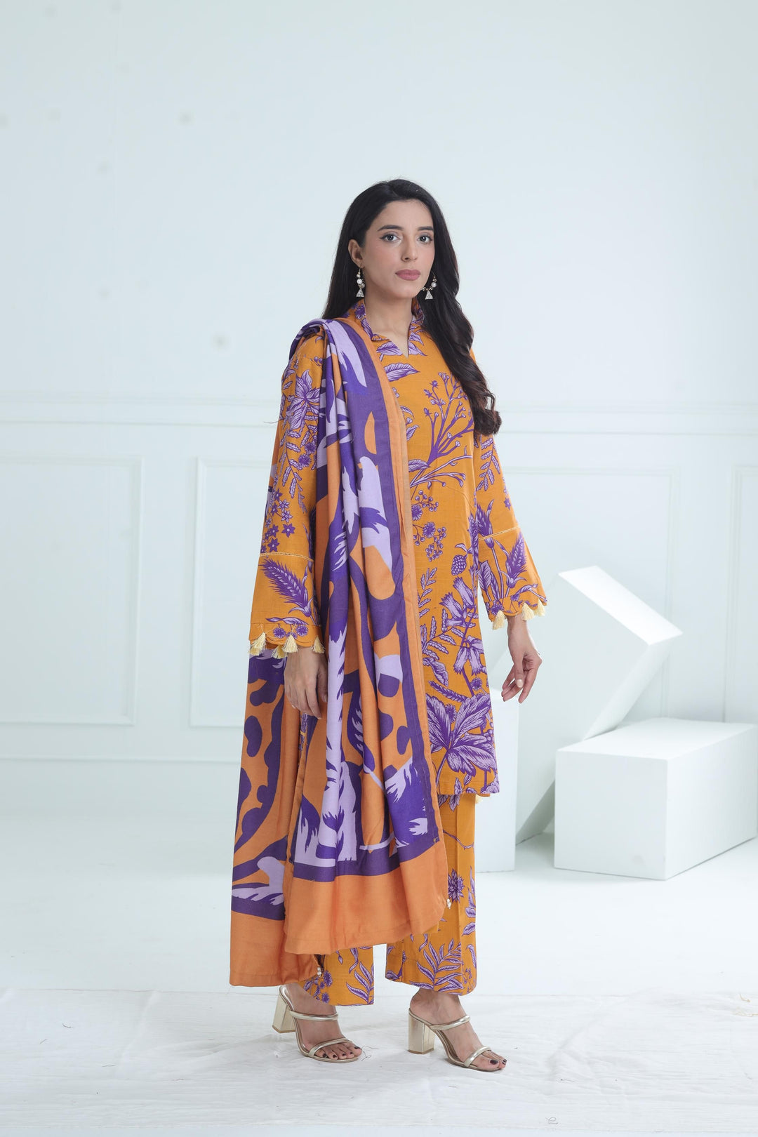 Design 1A - Maria B M Basic Winter Stitched