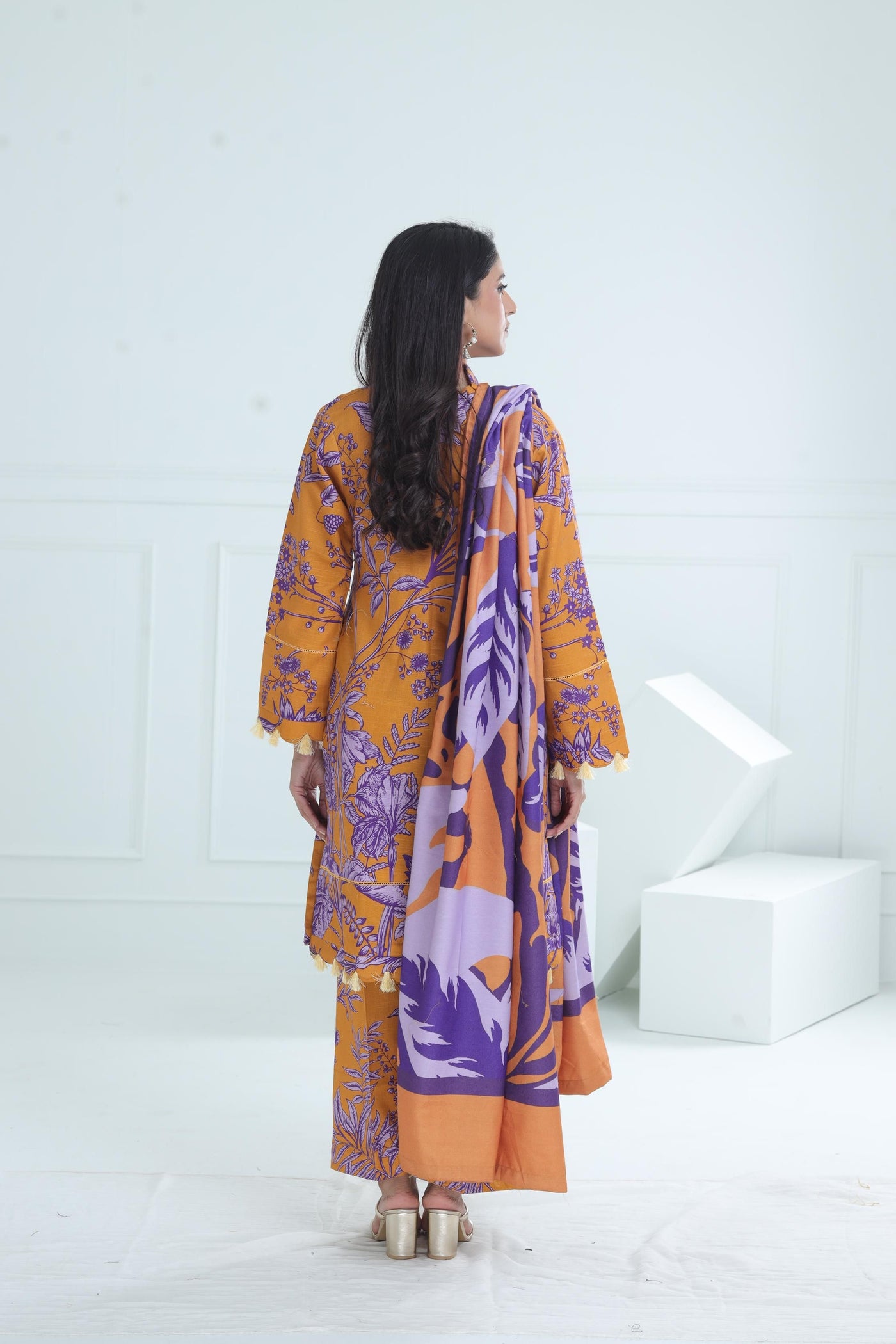 Design 1A - Maria B M Basic Winter Stitched