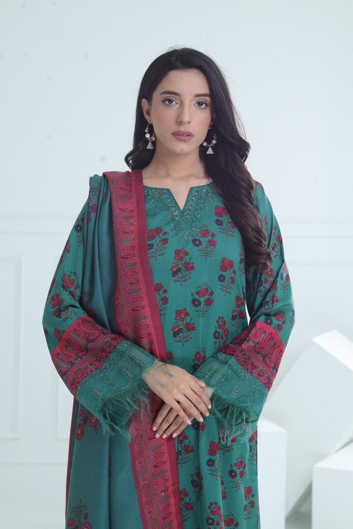 Design 2B - Maria B M Basic Winter Stitched