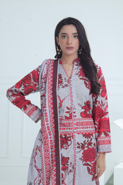 Design 3A - Maria B M Basic Winter Stitched