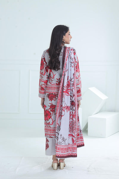 Design 3A - Maria B M Basic Winter Stitched