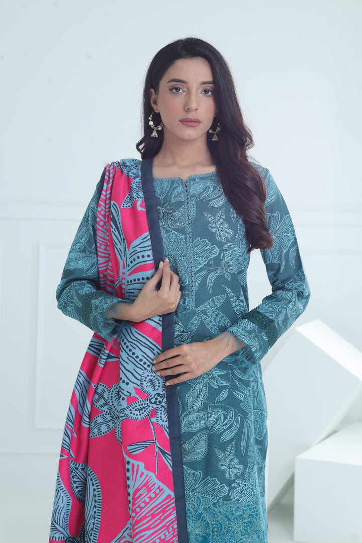 Design 9A - Maria B M Basic Winter Stitched