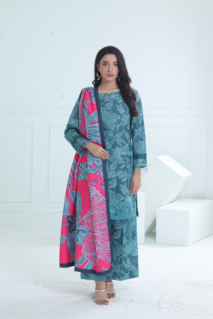 Design 9A - Maria B M Basic Winter Stitched