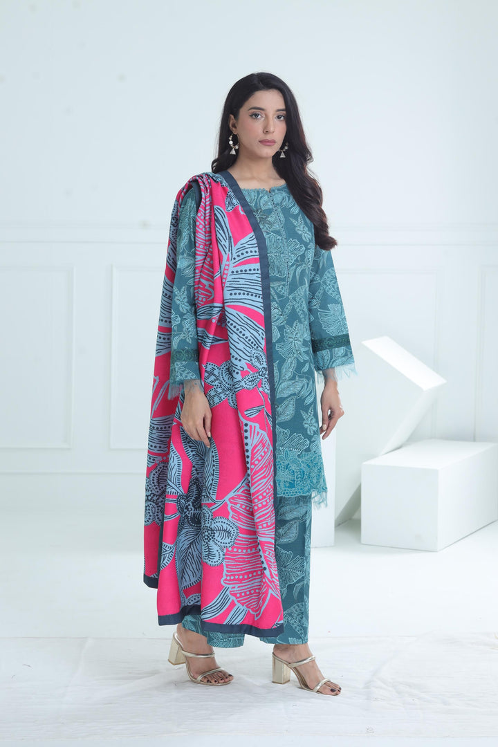 Design 9A - Maria B M Basic Winter Stitched