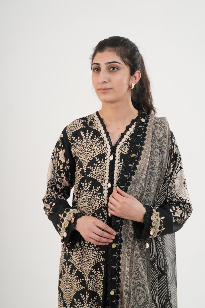 Design 8A - Maria B M-Basic Stitched