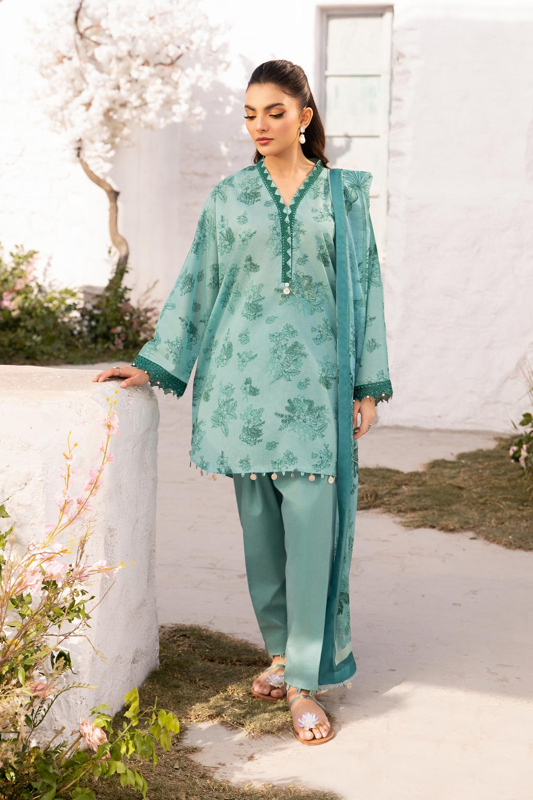 Design 8B - Maria B Summer M Basics Stitched
