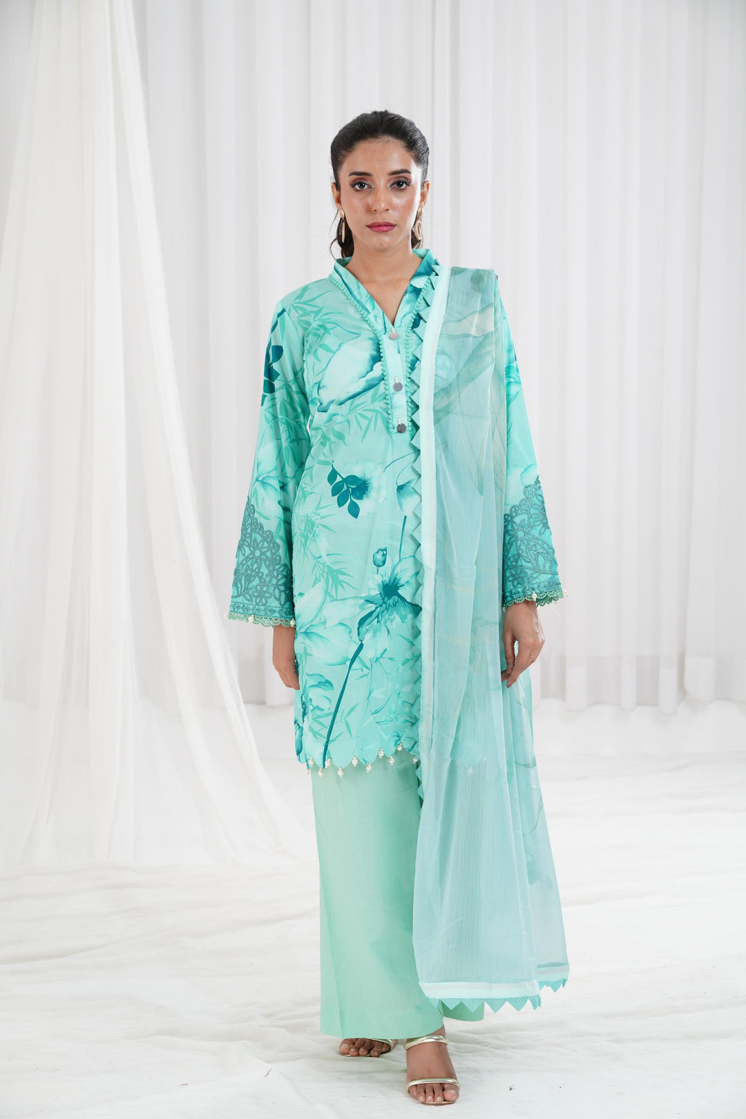 Design 13A - Maria B Summer M Basics Stitched