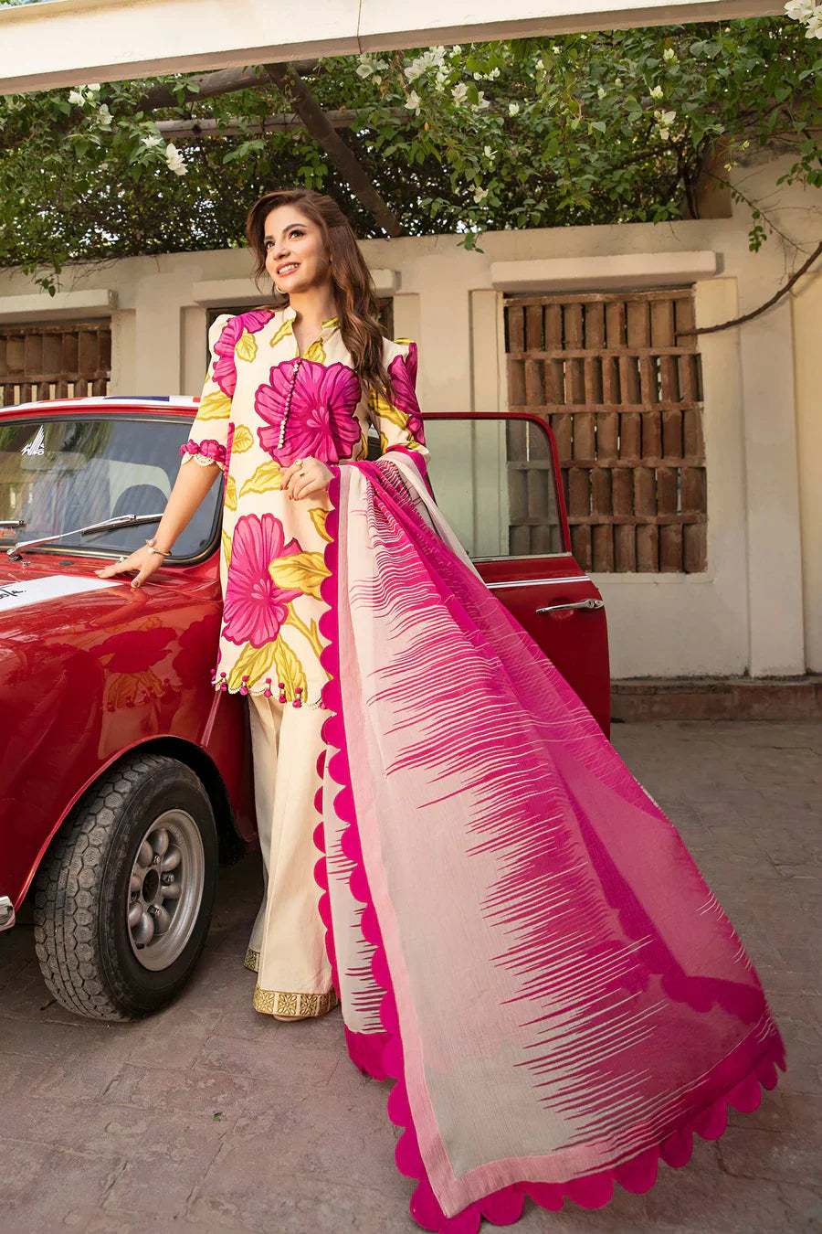 Lawn Light Purple Stitched Suit - Maria B Eid Basic