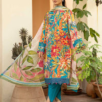 Lawn Multi Stitched Suit - Maria B Eid Basic