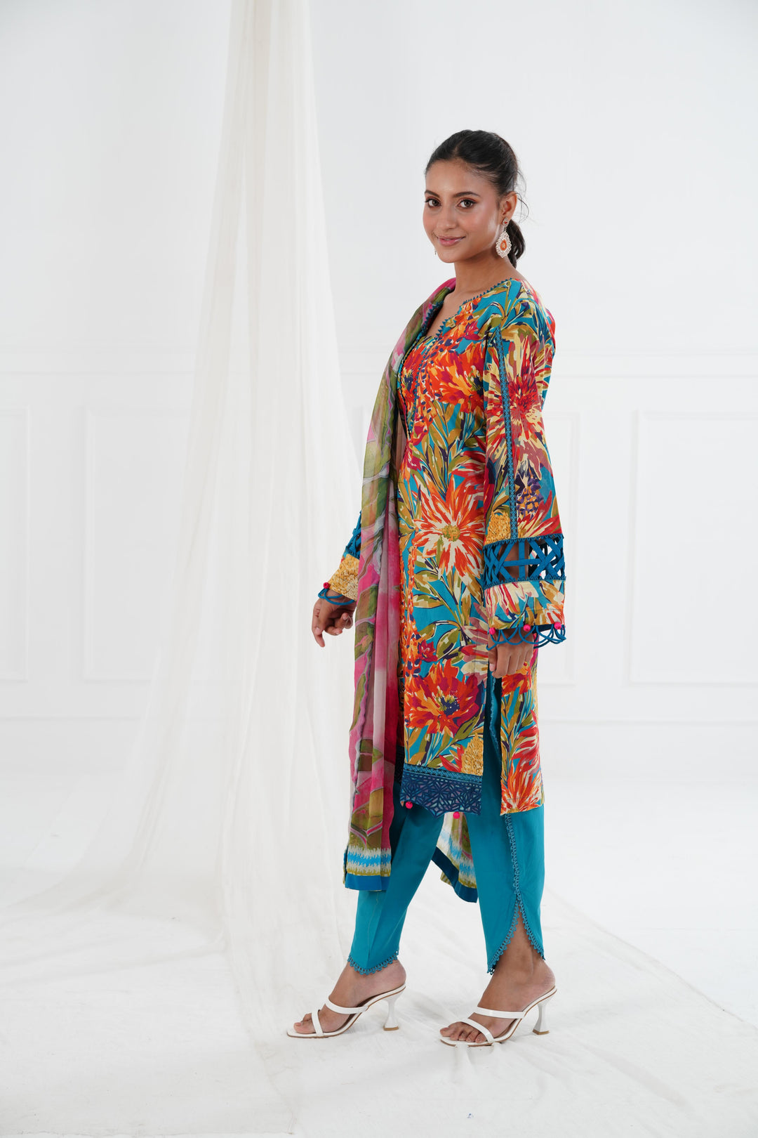 Lawn Multi Stitched Suit - Maria B Eid Basic