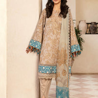 Lawn Light Green Stitched Suit - Maria B Eid Basic
