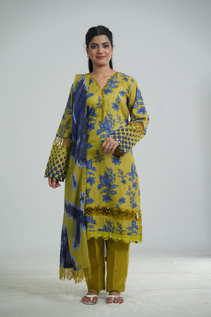 Design 1 - Maria B M Basic Elaheh Stitched