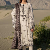 Design 7A - Maria B M Basic Winter Stitched