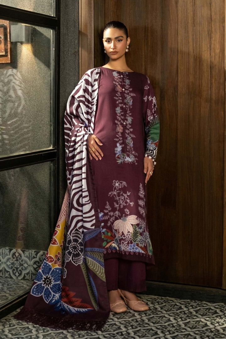 Design 12A - Maria B M Basic Winter Stitched