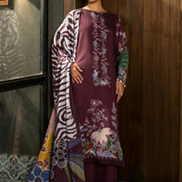 Design 12A - Maria B M Basic Winter Stitched