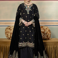 Design 1 - Maria B Festive Embroidered Stitched