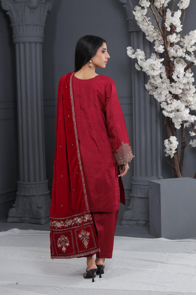 Design 2 - Maria B Festive Embroidered Stitched